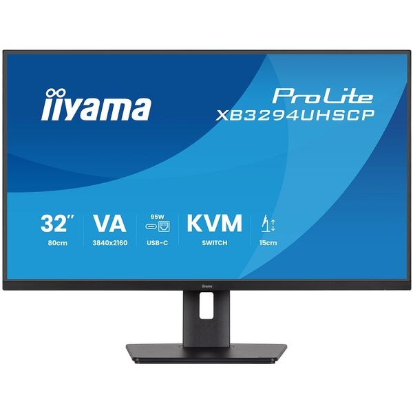 Iiyama Monitor »ProLite XB3294UHSCP-B1« 80 cm / 31,5 '' schwarz, 71.39x42.85x24.55 cm