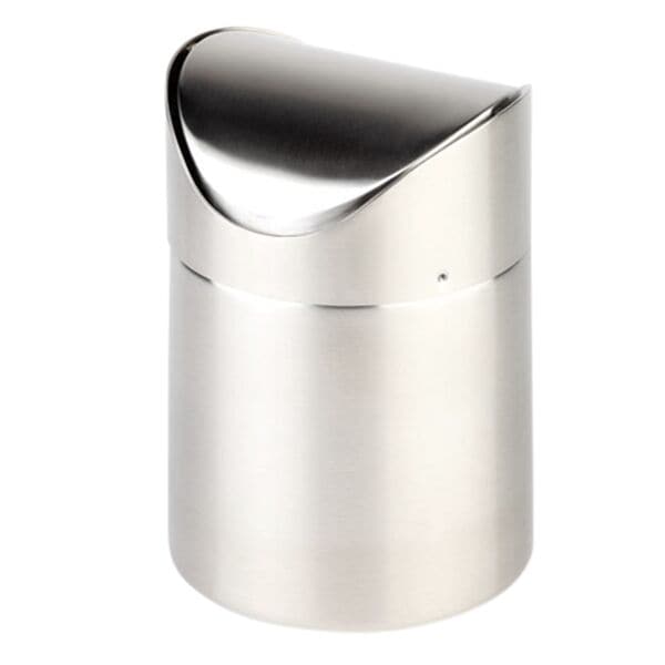 APS Tischabfallbehälter »SNAP« 1.2 L silber, 17 cm
