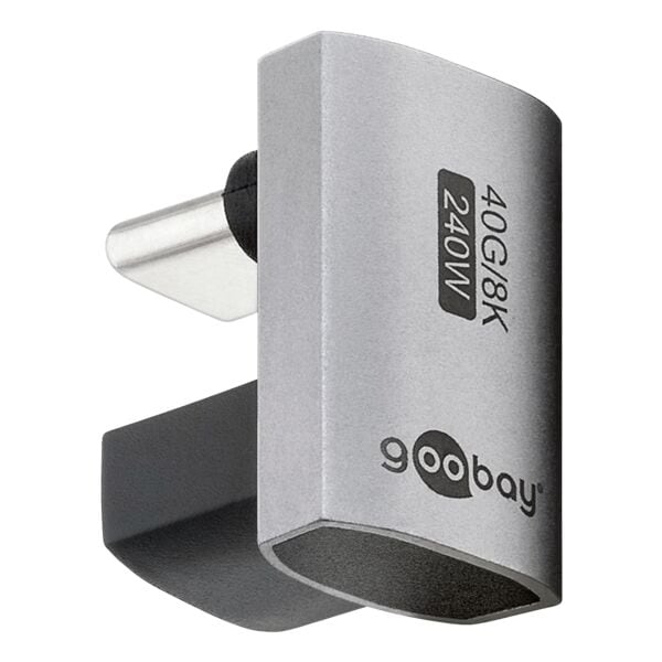 goobay Adapter USB-C&trade; 180° U-Form 240 W