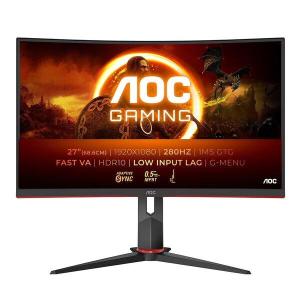 AOC Gaming Monitor »C27G2Z3/BK« 68,6 cm / 27 '', 61.24x39.86x22.74 cm