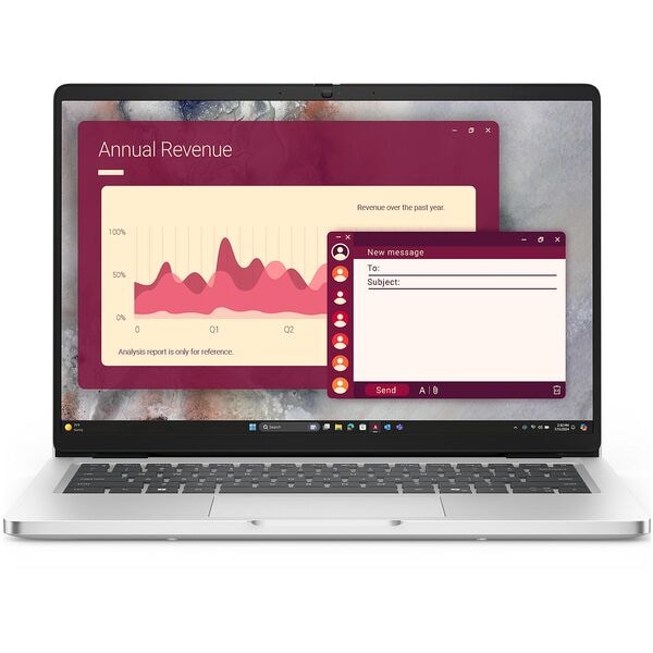 Dell Notebook »Pro 14 PC14250« 512 GB SSD, 31.37x2.037x22.53 cm