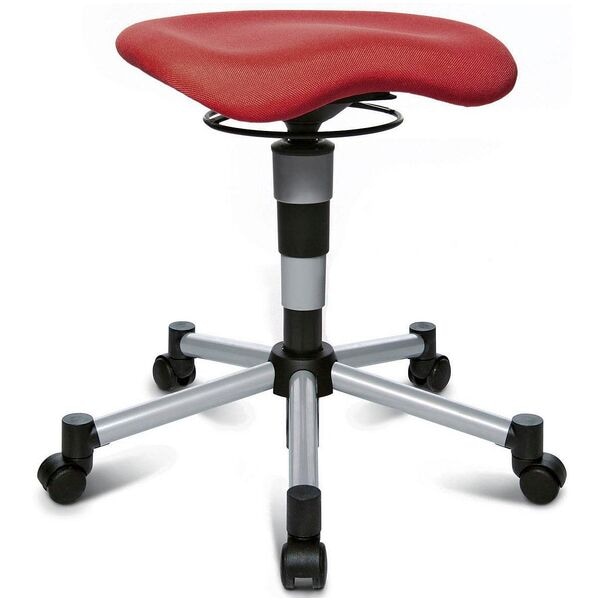 Topstar Bürohocker Body Balance 20 rot