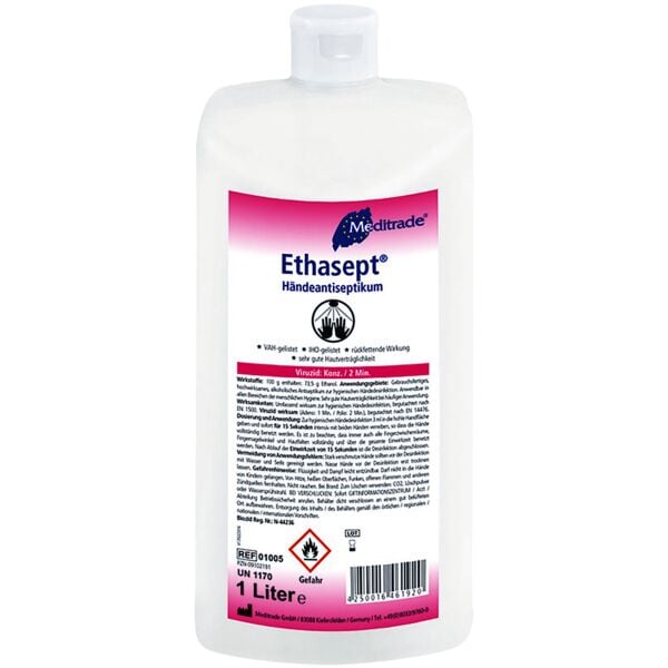 Meditrade Händedesinfektionsmittel Ethasept&reg; 1000 ml