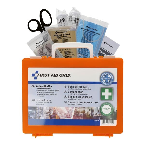 First Aid Only Verbandkoffer DIN 1315, 27x21x8.7 cm
