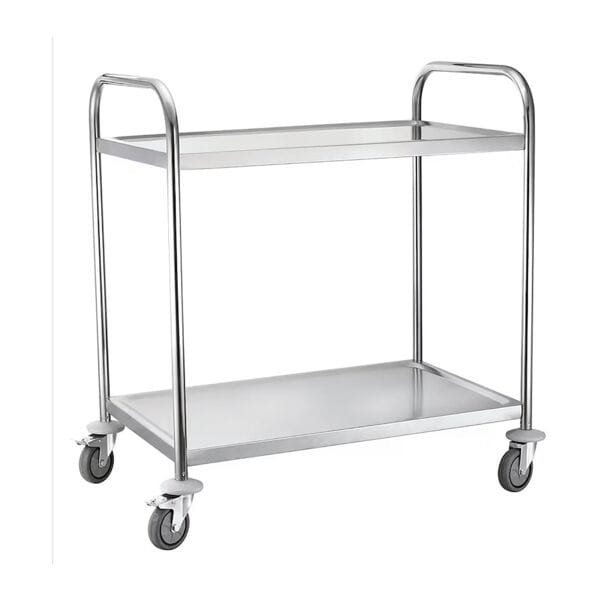 Luxor Servierwagen mit 2 Etagen 100 kg Tragkraft, 94x52.5 cm