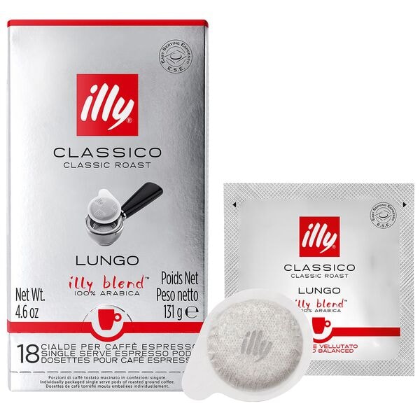 illy Kaffeepads »Classico Lungo E.S.E« 18 Tassenportionen