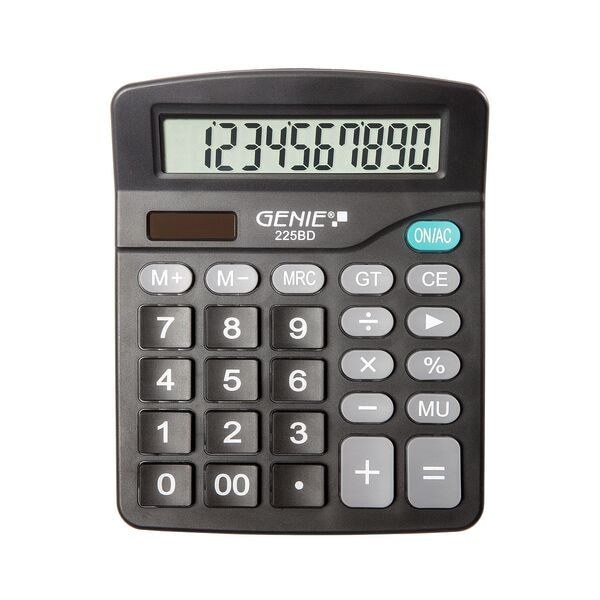 GENIE Tischrechner »225 BD«, 14.5x5x17 cm