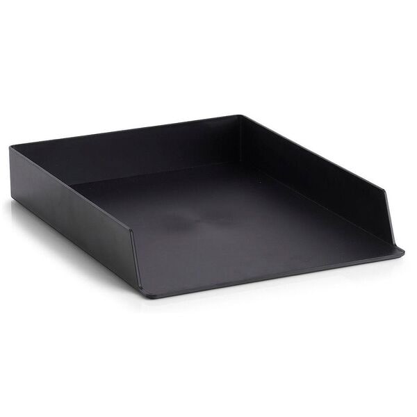 Zeller Briefablage A4 Schwarz, 24x5x32.5 Cm