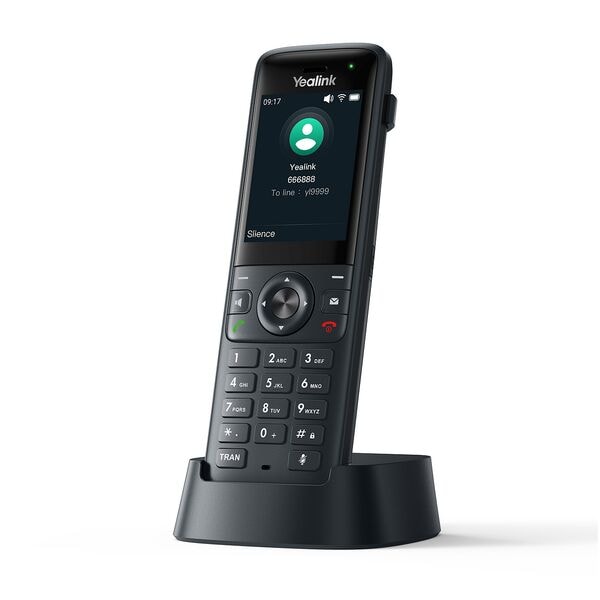 Yealink Schurloses VoIP-Telefon »AX83H« mit Rufnummernanzeige schwarz