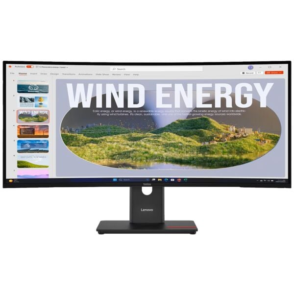 Lenovo Office-Monitor »ThinkVision T34WD-40« 86,4 cm / 34 '' schwarz