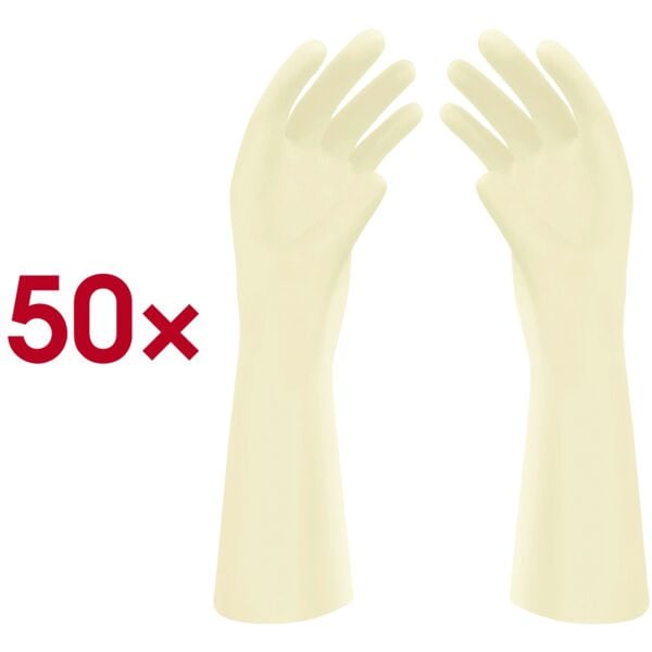 Meditrade 50 Paar OP-Handschuhe »Reference « Größe 9