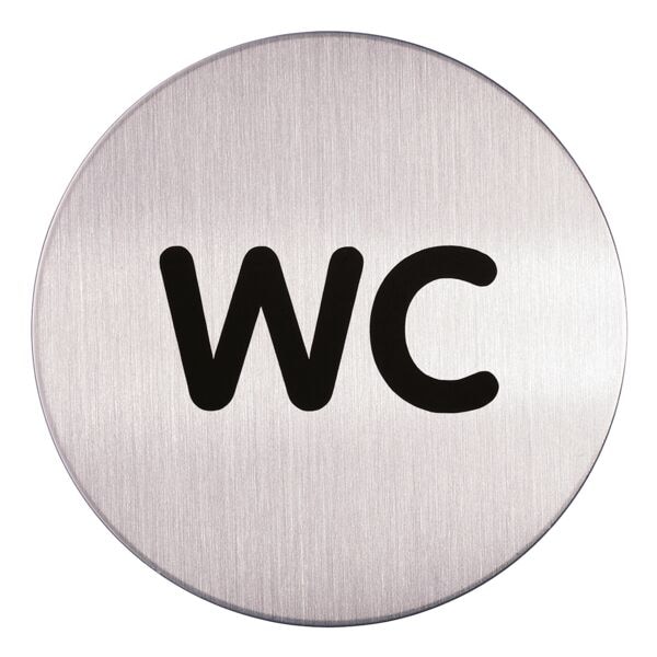 Durable Piktogramm »WC 490723« grau, 8.3 cm