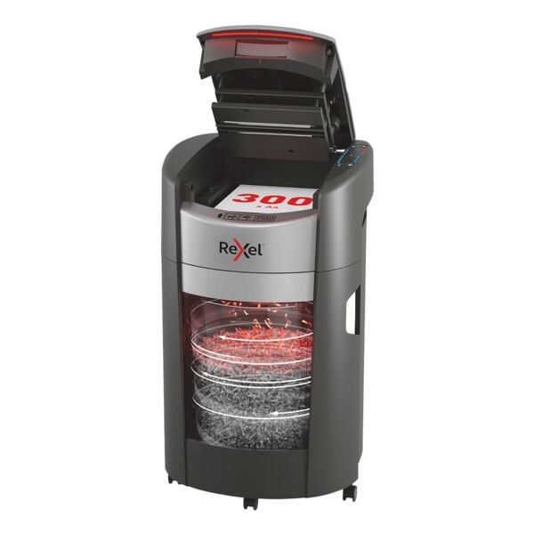 Rexel Aktenvernichter »ShredMax Autofeed+ 300X P-4« schwarz, 22.5x73x43.5 cm
