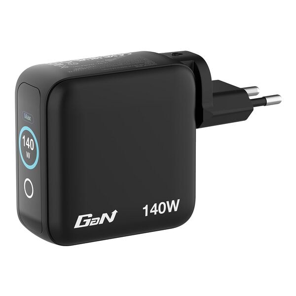 Verbatim GaN-Ladestation Mini USB A / 3 x USB C 140 W schwarz