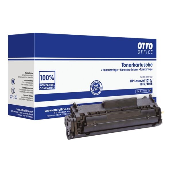 OTTO Office Druckkassette ersetzt HP »Q2612A« Nr. 12A schwarz