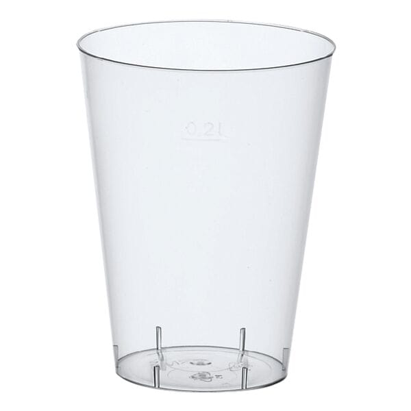 Einweg-Trinkbecher 0,2L glasklar