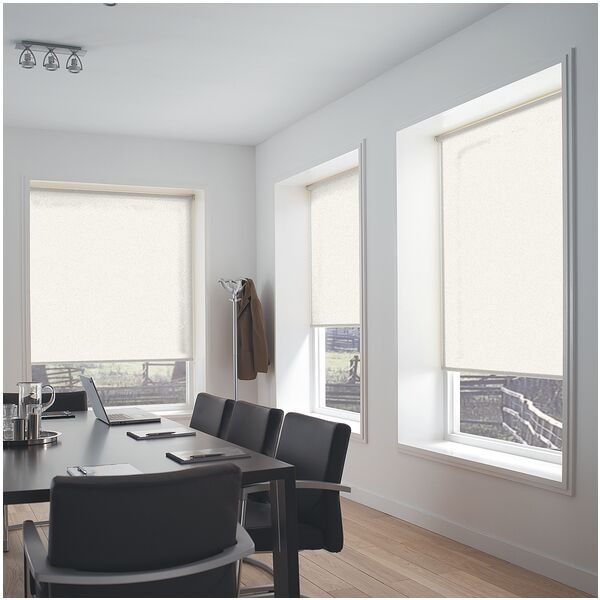 Büscher Sunlines Seitenzug-Rollo im Festmaß weiß, 62x180 cm