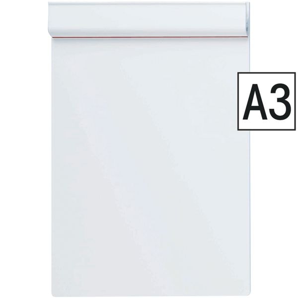Maul Klemmbrett »MAULpro 231« A3 Hoch Klemme Oben Weiß, 30.8x45.5 Cm