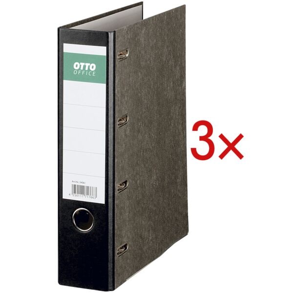 OTTO Office 3x Doppelordner schwarz, 8x32x28.5 cm