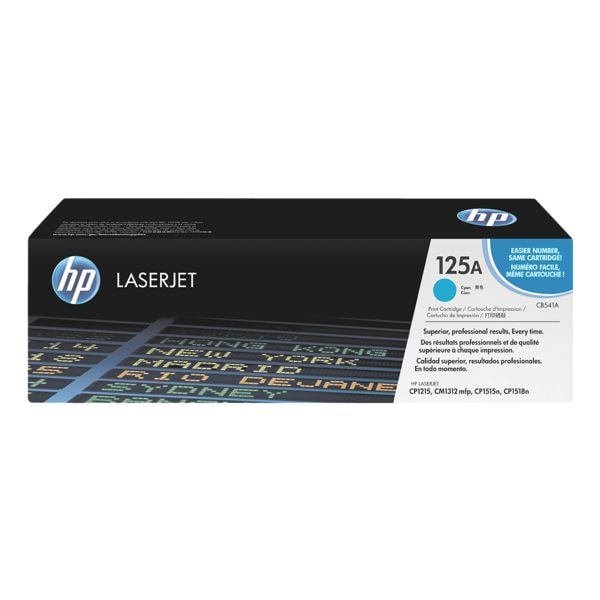 HP Druckkassette »HP CB541A« HP 125A blau