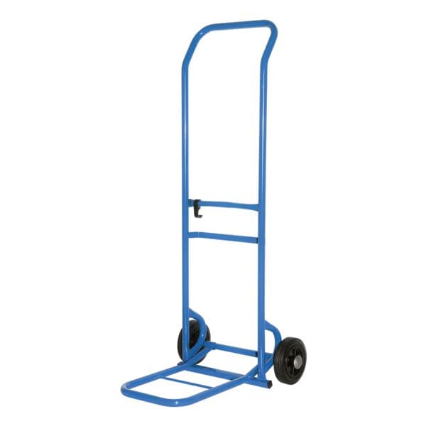 SZ Metall Sackkarre mit 125 kg Tragkraft blau, 31x108x51 cm
