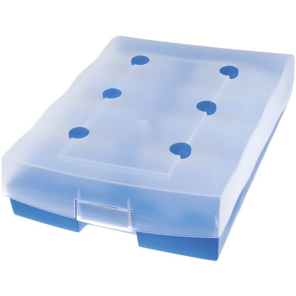 HAN Karteikasten »CROCO DUO« A8 quer blau, 21.5x6.8x30 cm