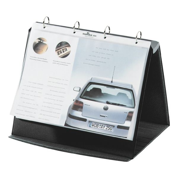 Durable Tisch-Flipchart »DURASTAR 856739« schwarz, 26.5x33 cm