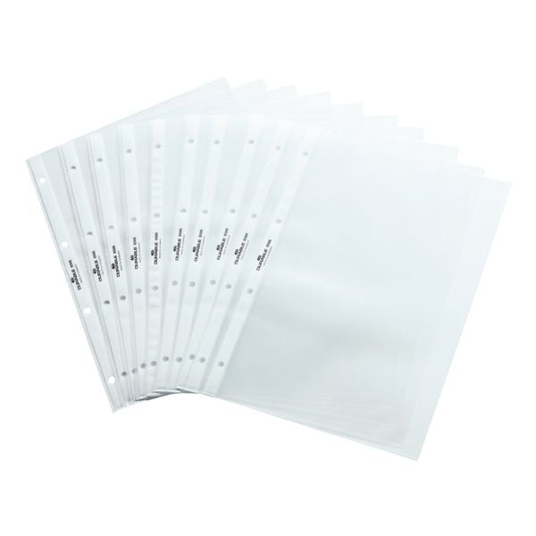 Durable Ersatzhüllen für Tisch-Flipchart »Durastar 856619« transparent - Polypropylen