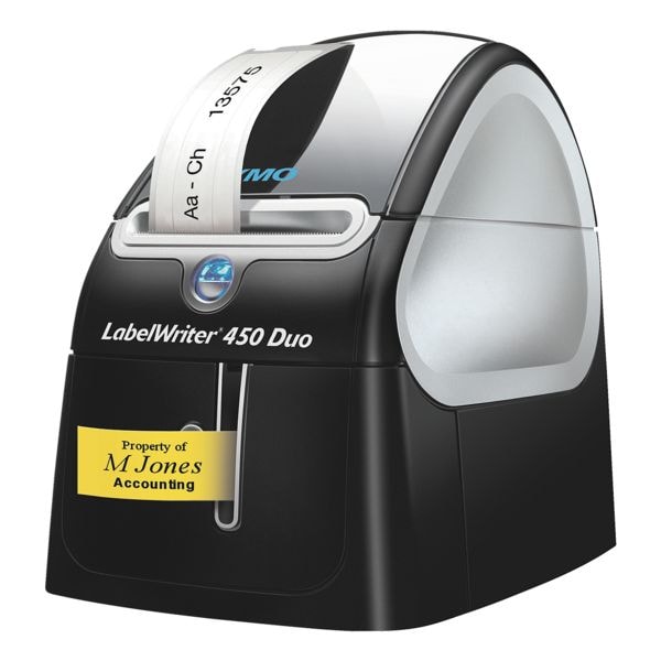Dymo Etikettendrucker »Labelwriter 450 Duo« schwarz, 21.7x13.4x18.7 cm