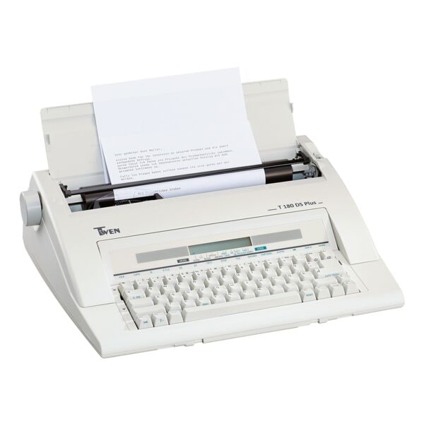 Elektronische Schreibmaschine »T 180 DS plus«
