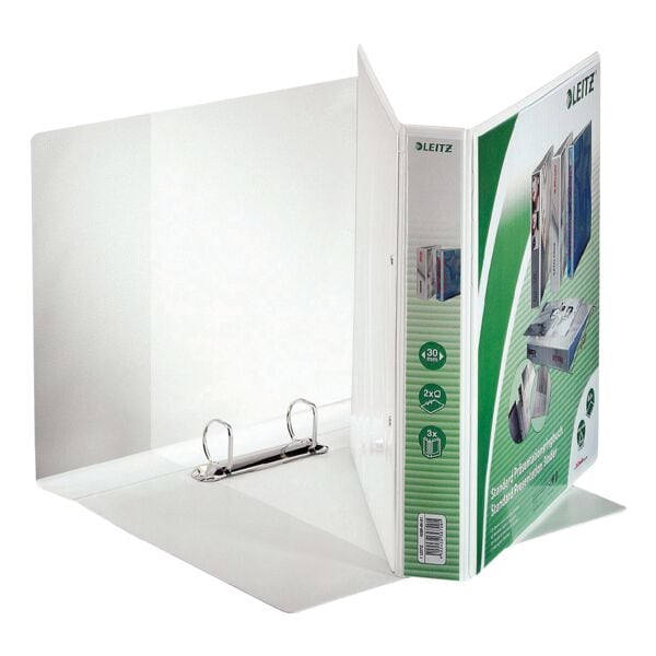 Leitz Präsentationsringbuch »4280« 2 Ringe, A4 Maxi, Rückenbreite 50 mm weiß, 5x31.9 cm