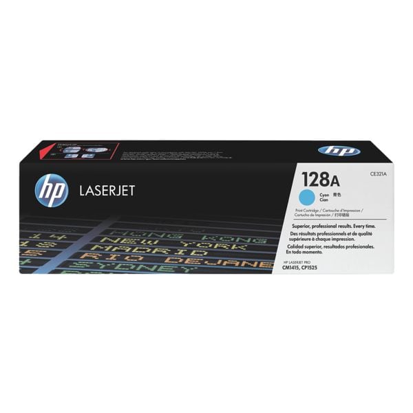 HP Toner »HP CE321A« HP 128A blau
