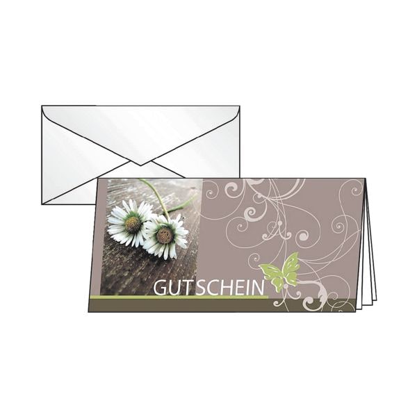 Gutschein-Karten »Favourite« mit Umschlag DC402
