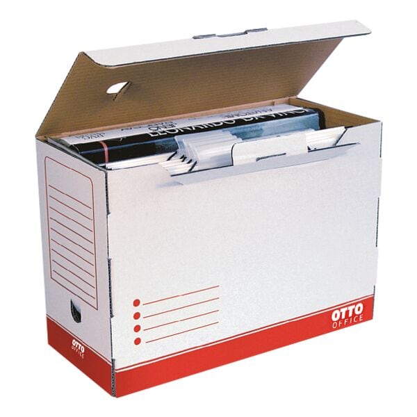OTTO Office Archivschachtel »big« - 10 Stück rot, 15.8x25x36.2 cm
