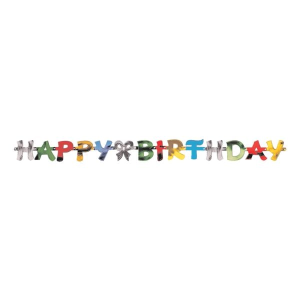 Papiergirlande »Happy Birthday«