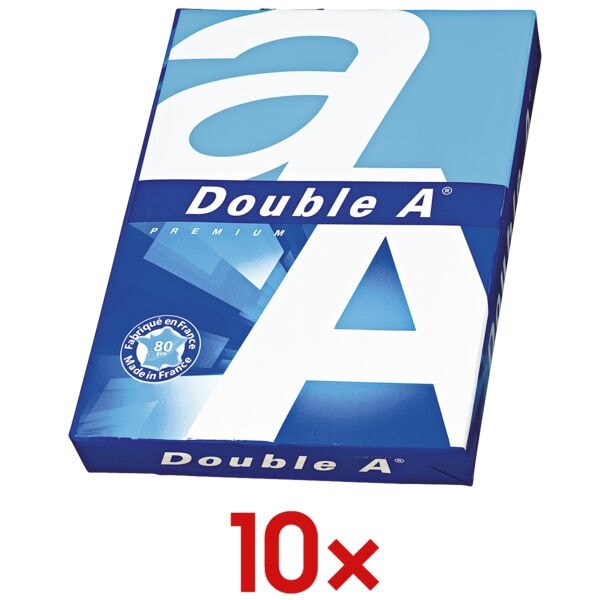 10 Pack Multifunktionales Druckerpapier »Double A«
