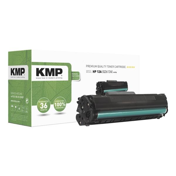 KMP Toner ersetzt HP »Q2612A« 12A schwarz