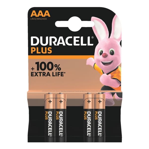 4er-Pack Batterien »Plus« Micro / AAA / LR03