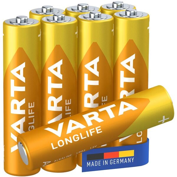 8er-Pack Batterien »LONGLIFE« Micro / AAA / LR03