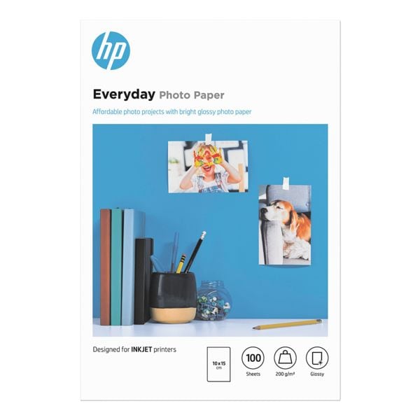 Fotopapier »HP everyday glossy paper«