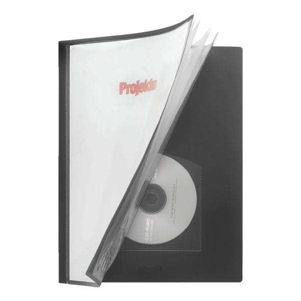 OTTO Office Präsentations-Sichtbuch 40 Hüllen und 1 CD-Hülle schwarz, 23.7x31 cm